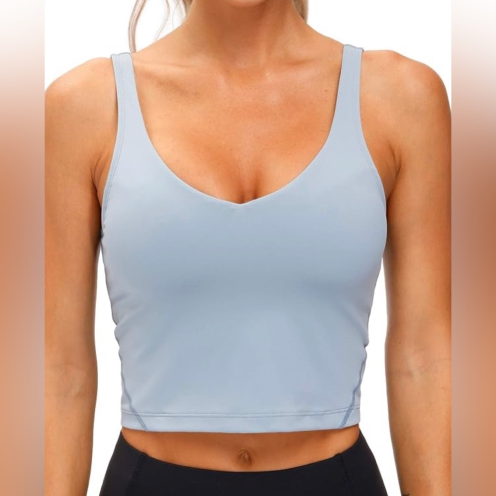 NEW! Sunzel Tank Top With Built In Bra, size 10
